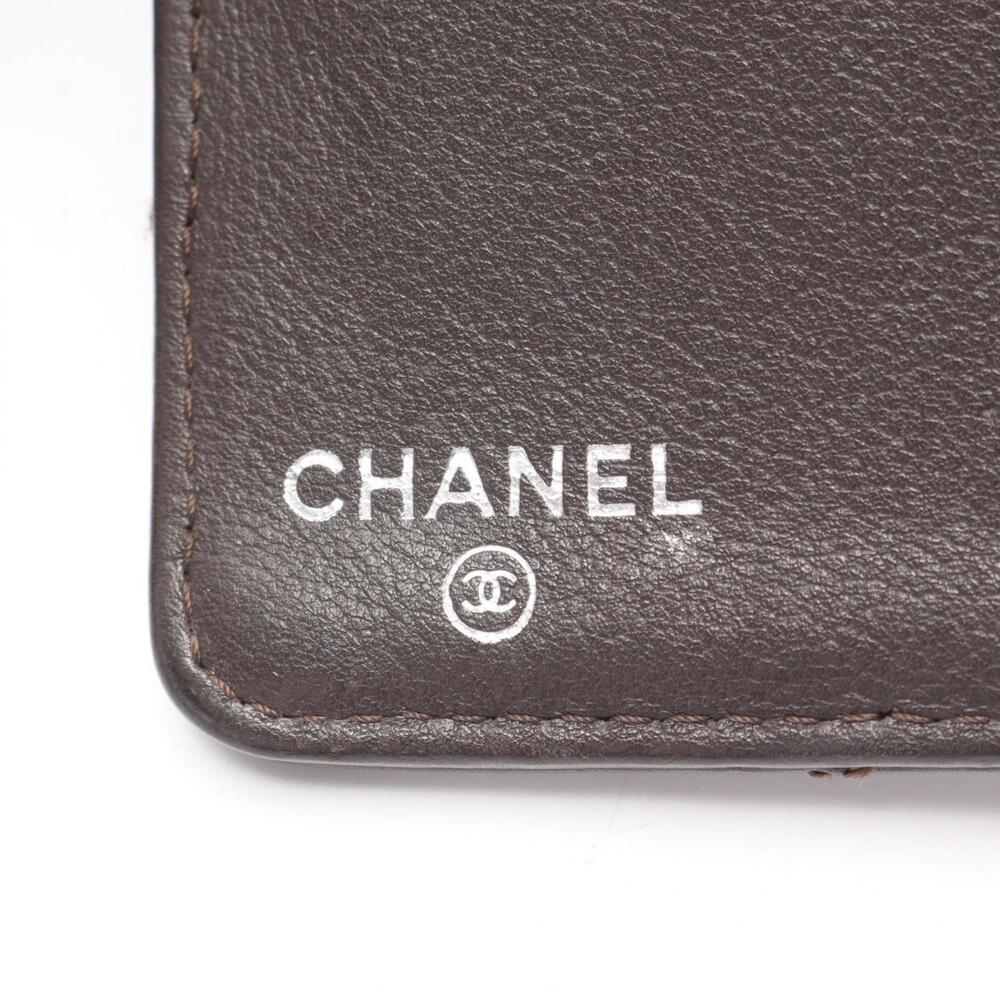 CHANEL Authentic Brown Leather Wallet - Picture 5 of 13